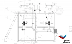 Pneumatic conveying machine