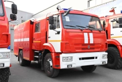 Fire tank truck ??-3,0-(40-70), type 58815K43253, modification 58815S, on chassis KAMAZ-43253-G5.