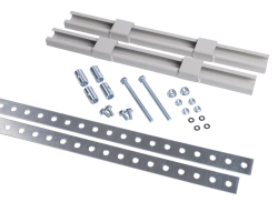 YKK-0-125 Set of fastening the metal case to the post with mounting strip