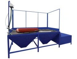 Hydro-abrasive blasting machine GAKS-OP