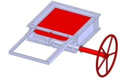 UZR type rack and pinion gate valve