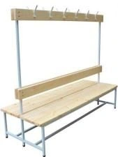 Benches on metal frame with hanger RSV series