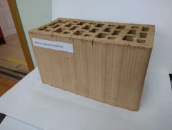 Ceramic porous row stone
