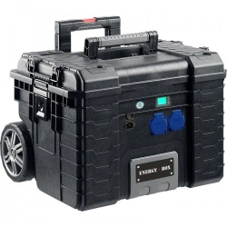 Mobile self-contained power outlet EnergyBox LUX-1500