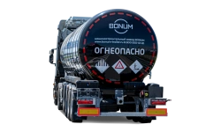 Bitumen tank semi-trailer BONUM 914211 (modification 914221-01) TrDsMAt