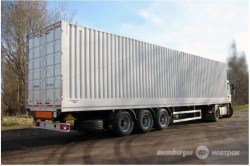 Three-axle commercial box semitrailer MSG-361ST