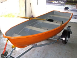 BESTER-TM fibreglass motorboat