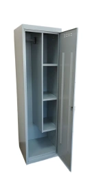 Metal utility cabinets