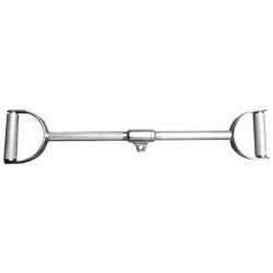 Handle for back muscles with parallel grip