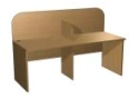 Reading box 2-seater, single-sided, without illumination
