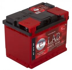 Lead battery for starting piston engines 6ST-62 "ELAB"
