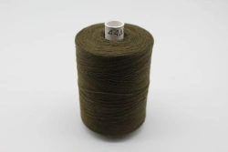 Synthetic reinforced cotton braided sewing thread 44LX
