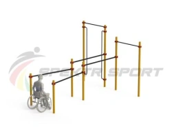 Sports complex for wheelchair users WRK-D19 76 mm