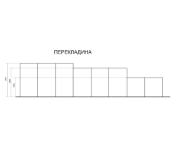 Multispan crossbar