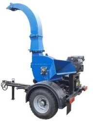Woodworking machinery: Trailed chippers, self-tracting, internal combustion engine driven, modell