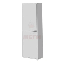 SHM-03-MSK(MSC-646.01) Single-leaf two-section medical metal cupboard