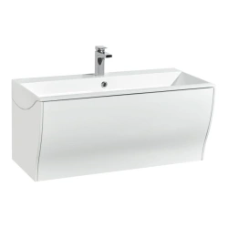 Cabinet under sink Aquaton Ondina 100 white 1A163701OD0101.A163.7.01O.D01.0