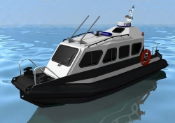 Multipurpose boat "RIF75SK" version 2 (closed)