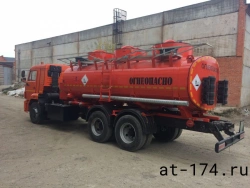 ATZ fuel tanker on KAMAZ 65111 chassis
