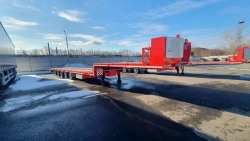Semi-trailer TSR 5S0U2N without hydraulic mechanisms with tyres KAMA NT 202 235/75R17,5 143/141 J, with disc wheels 167.9911.00
