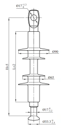 Insulator LK 70/10-3SP