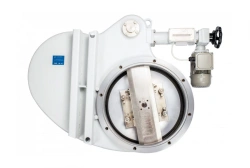 Electromechanical vacuum gate valve 2ZVE-400P (with reducer)