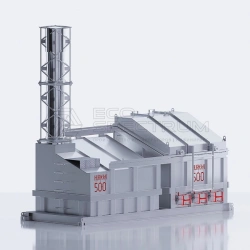 HURIKAN 500 incinerator