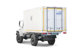 Trucks with diesel engine type 47120, modification 47120D on the basis of GAZ chassis, type 3308, modification 33086