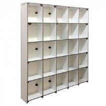Cabinet-shelving unit made of chipboard (HPL)