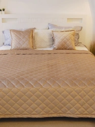 Coverlet made of cotton fabric Trademark "Travushka". Art.1213