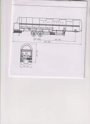 Semi-trailer-tanker PPTST-SPG1-2, type P2, modification 95992-0000010-05 (without pump). Axial flow unit AGOS-2-GT7-00.00.000-01