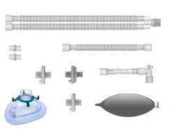 Respiratory devices for joint use with anaesthetic and resuscitation equipment, version: a