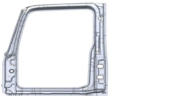 Front left-hand side panel A9606374609