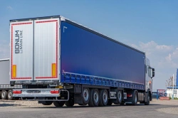 Semi-trailer special BONUM 914270 (modification 914270-04) Tyres KAMA: 385/65 R22,5 Tyres Cordiant Professional: 385/65 R22,5