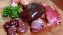 Frozen pork offal meat frozen 1 category liver