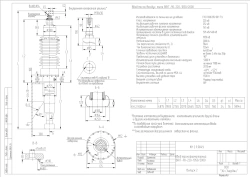 Transformer gland type BRIT-90-220-1050/2000 KN 2.9.004U