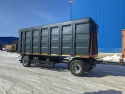 BZAP 94562N two-axle scrap trailer