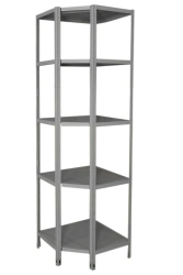 Metal corner cupboard