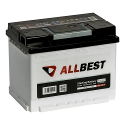 Lead battery for starting piston engines 6ST-55VL "ALLBEST"