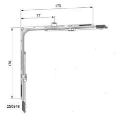 Angle gear, article number 250846