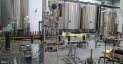 Technological equipment for brewing and non-alcoholic beverages industry: Filling and capping machine of YUVEST-0,25 BN/