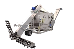 Mobile grain cleaning device type ALFA MGC