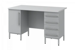 High wall table on SPT support bollards