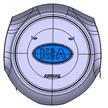 Driver's safety cushion for vehicle type FB 80100-H0000WK
