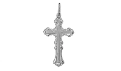 Pendant of white gold of 585 standard NP18-026-3 2.15G