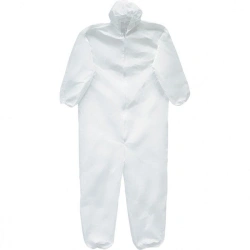 Overalls from a set of disposable medical non-sterile isolating clothing