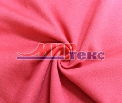 Knitted cotton fabric (cotton-100%), smooth-dyed, pressed regular fang.
