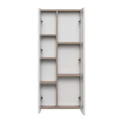 Locker cabinet Aquaton module Michelle 43 oak endgrain, white1.A244.2.03M.IX4.0
