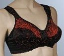 Bra for fixation of breast exoprosthesis LF-95k