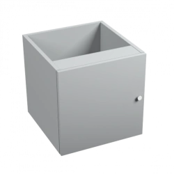 Shelf insert with door